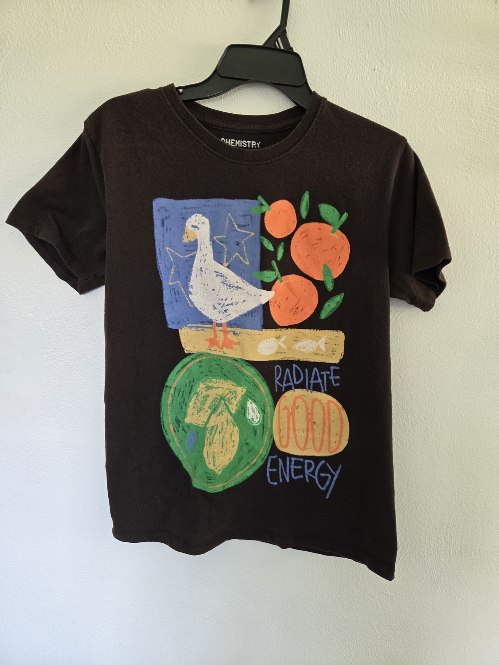 Chemistry Brown Short Sleeve Tee